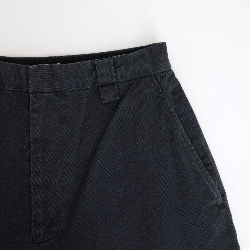 Chino High Waist Pants #BLACK USED [I25AW-PT173B]