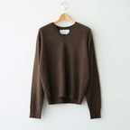 Woolcashmere Vneck Knit #BRN [12620508]