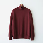 BABY CASHMERE KNIT TURTLE #RED BROWN [A26AT03BC]