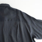 Linen L/S Oversized Regular Collar Shirt #C.GRAY [GM262-50039B]