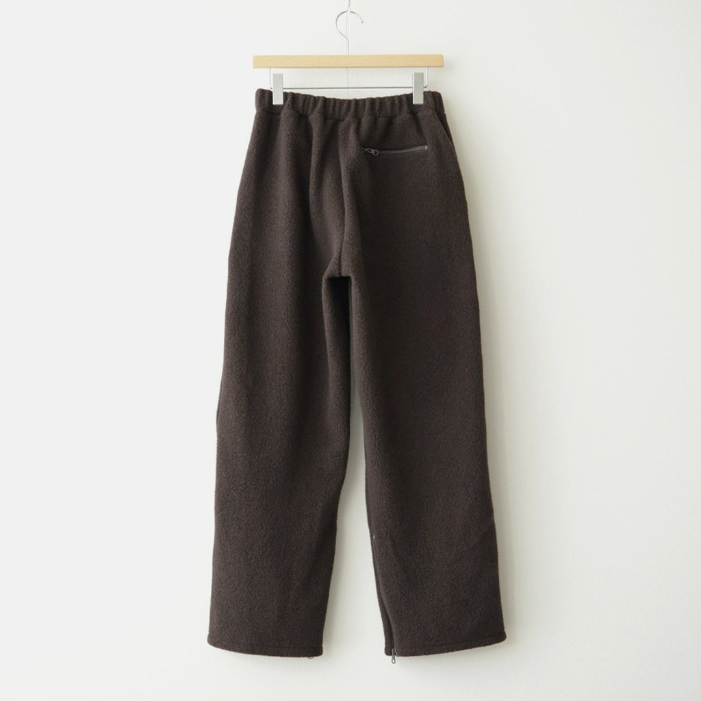 Fleece Pants #DK.BROWN×BROWN [I26AW-BC3]