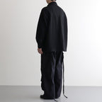 BACK SATEEN FIELD PANTS #BLACK [FSC253-40145]