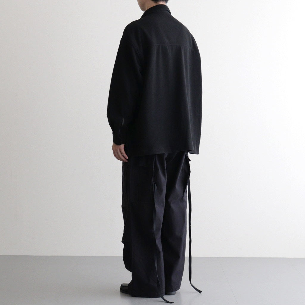 BACK SATEEN FIELD PANTS #BLACK [FSC253-40145]