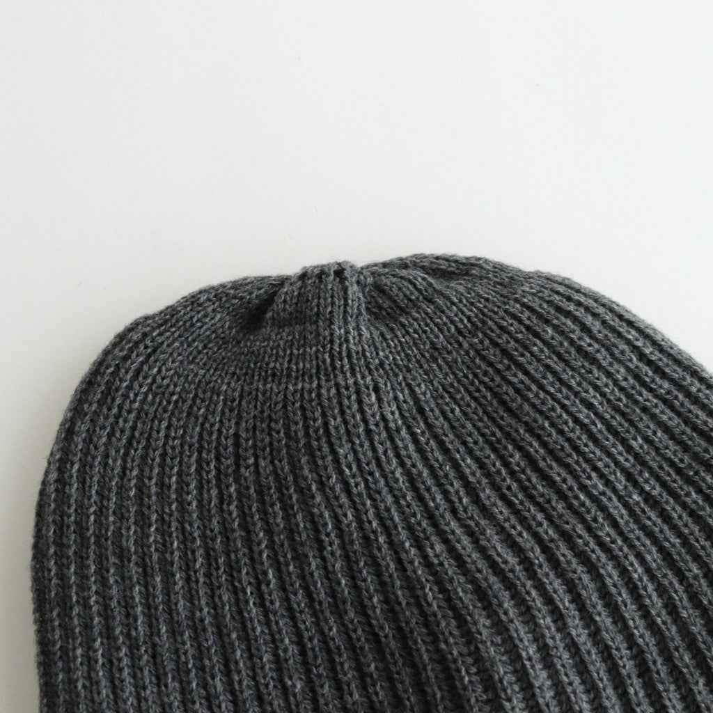 EAR FLAP BEANIE #D.GRAY [R5115-AW25]
