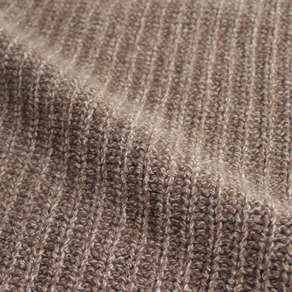 WILD NATURE YARN ‘HOMIE’ SWEATER #TERRACOTTA [NG23W-03SW01C]