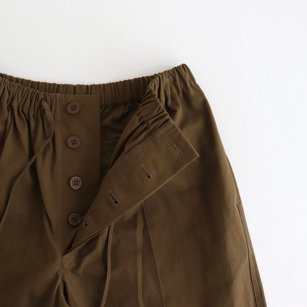 Cotton Easy Pants #CAM [12510716]