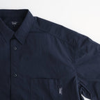 ナイロンタッサー S/S シャツ #NAVY [HQ-B021-051]
