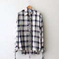 OMBRE CORDED SHIRT #NAVY OMBRE [25880503]