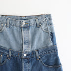 W WAIST DENIM PT #SIZE:2 C [Q25A-T018]
