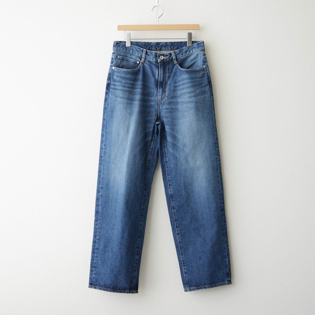 HARUKI 5P JEANS - STRAIGHT- VINTAGE #INDIGO [BO-26FW-PT02U]
