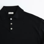 80POLO SS #BLACK [NG25S-KSW01]