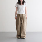 Cotton Henry Neck #LT.GREY [I26SS-BC11]