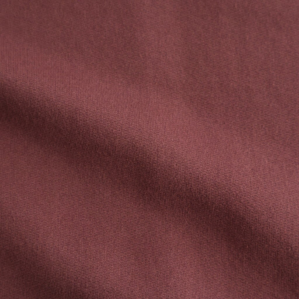 SUPER HIGH GAUGE SWEAT P/O #BURGUNDY [A26AP02CU]