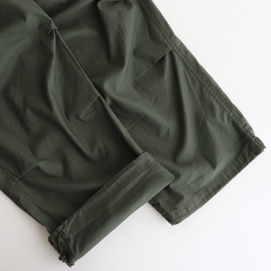 BACK SATEEN FIELD PANTS #GREEN [FSC251-40137]