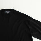 綿天竺 セーター #BLACK [HO-N001-051]