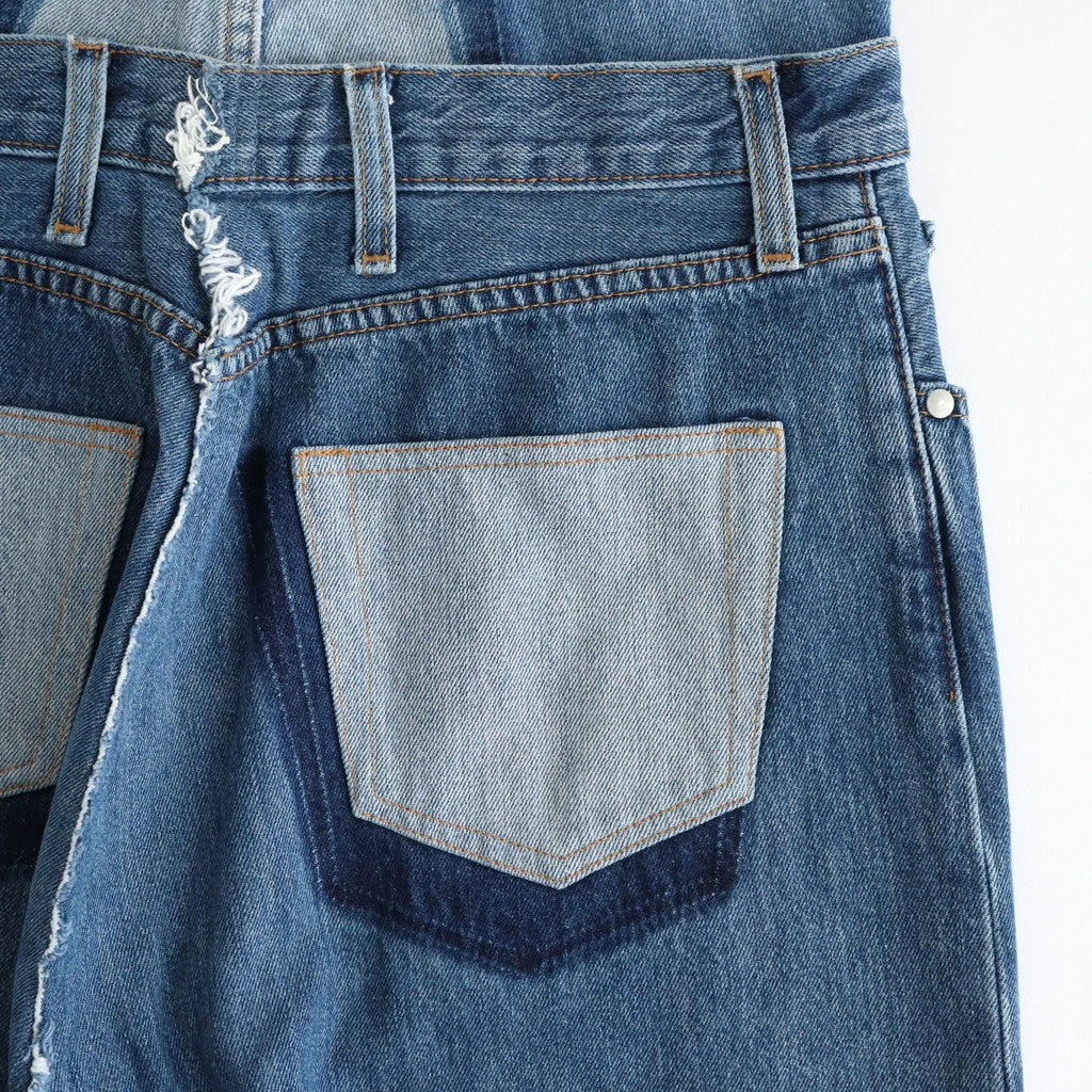 W WAIST DENIM PT #SIZE:2 C [Q25A-T018]