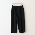 Boiled Wool Wide Easy Pants #BLACK [GM251-40267]
