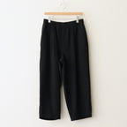 Boiled Wool Wide Easy Pants #BLACK [GM251-40267]