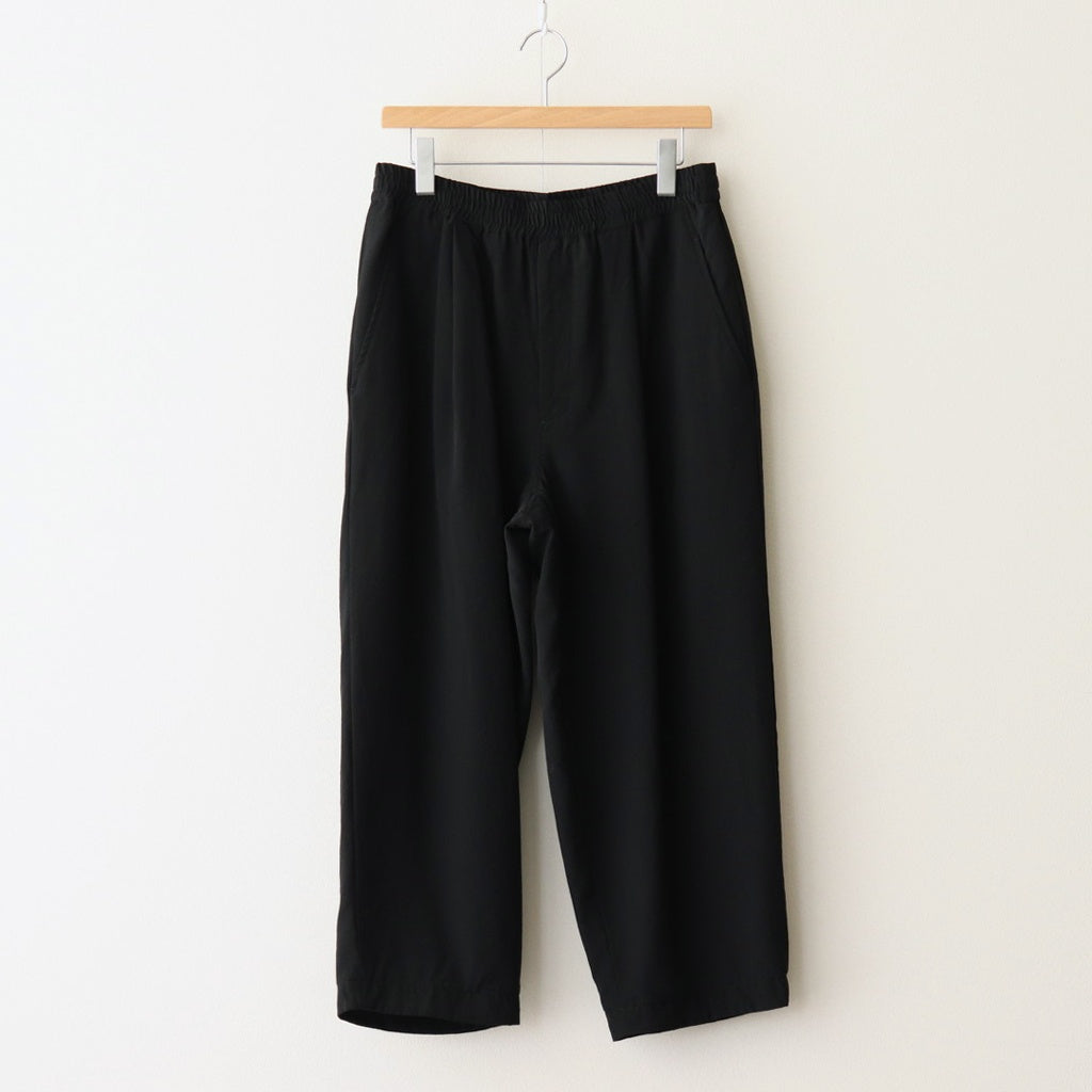 Boiled Wool Wide Easy Pants #BLACK [GM251-40267]
