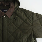 ナイロンタッサーキルトコート #KHAKI [HP-J026-051]