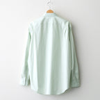 WASHED FINX TWILL SHIRT #LIGHT KHAKI [A25AS01TN]