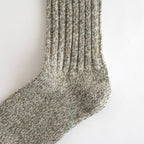 MERINO WOOL RAGG SOCKS #GREEN [R1536-AW25]