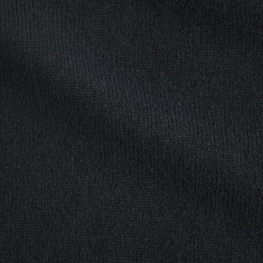 MERINO WOOL PULLOVER #BLACK [N0051]