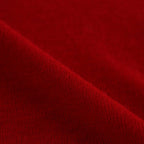 ROYAL WOOL CIRCULAR RIB HENRYNECK SWEATER #RED [KRAGCW0703]