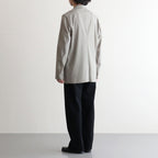 WOOL TROPICAL DOUBLE BREASTED JACKET #GRAYISH KAHKI [YK25SS0897J]