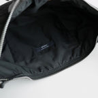 ナイロンリップストップキルティング ショルダーバッグ #BLACK [HR-K205-051]