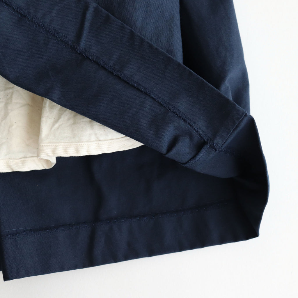tuck skirt #navy [95635]