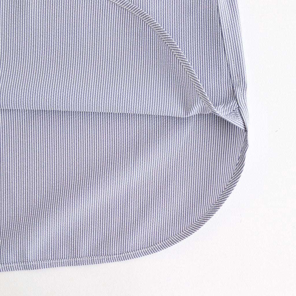 SEERSUCKER B.D SHIRT #BLUE [FSC252-50043]