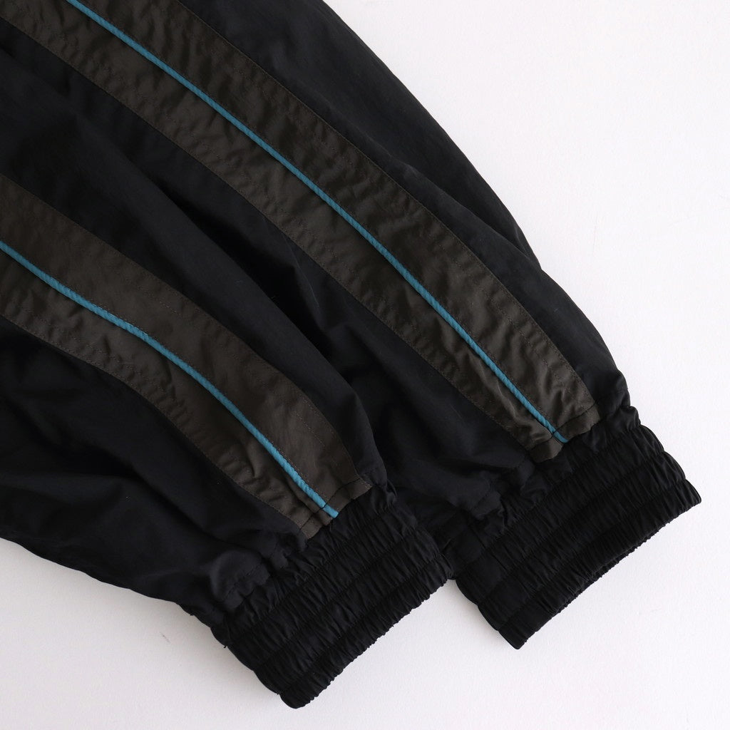 NYLON HOODED JACKET #BLACK [2541000203]