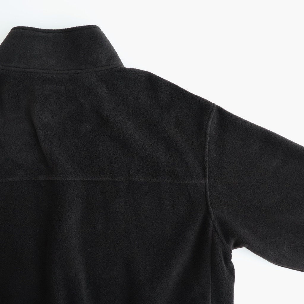 Tourist Fine Fleece Half Zip-up #BLACK [AOFWTS003]