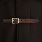 Melton Big Balmaccan Coat #BROWN [YK25FW01033C]