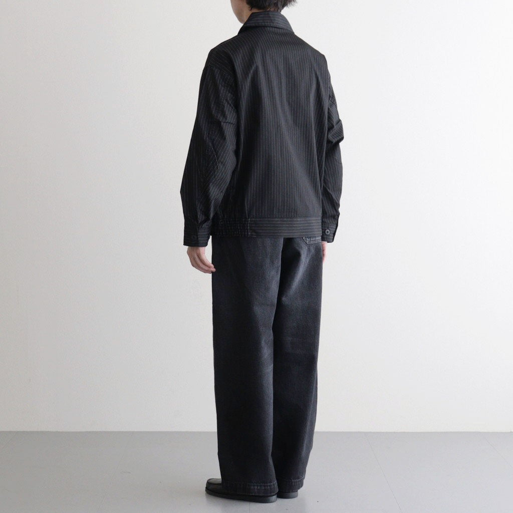CORPORATE BLOUSON #BLACK STRIPE [FSC261-30111B]