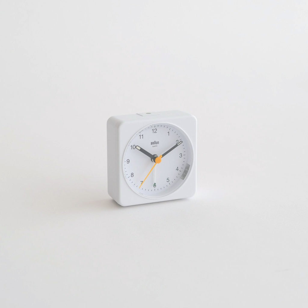 Analog Alarm Clock #WHITE [BC03W]