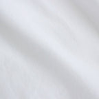 BROAD S/S OVERSIZED BAND COLLAR SHIRT #WHITE [GM231-50083B]