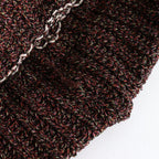 Cornel Knit Hat #Garnet Mix [N-1432]
