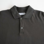 AZUMA Terry Pullover Polo Sweat #GRAY [GU263-70251B]