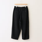 Boiled Wool Wide Easy Pants #BLACK [GM251-40267]