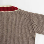 WILD NATURE YARN ‘HOMIE’ SWEATER #TERRACOTTA [NG23W-03SW01C]