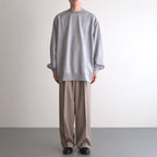 Ultra Compact Terry Crew Neck Sweater #H.GRAY [GM243-70142]