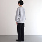 LIGHT OZ CREW NECK SWEAT #H.GRAY [FSC251-70160B]