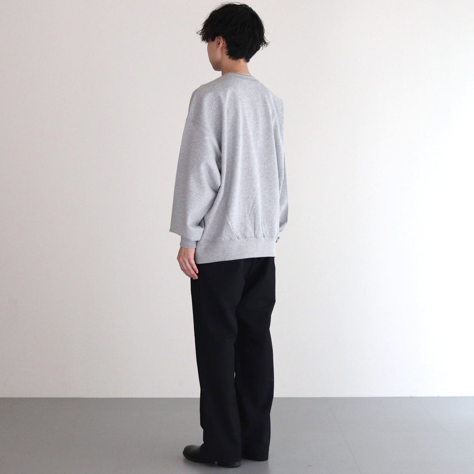 LIGHT OZ CREW NECK SWEAT #H.GRAY [FSC251-70160B]
