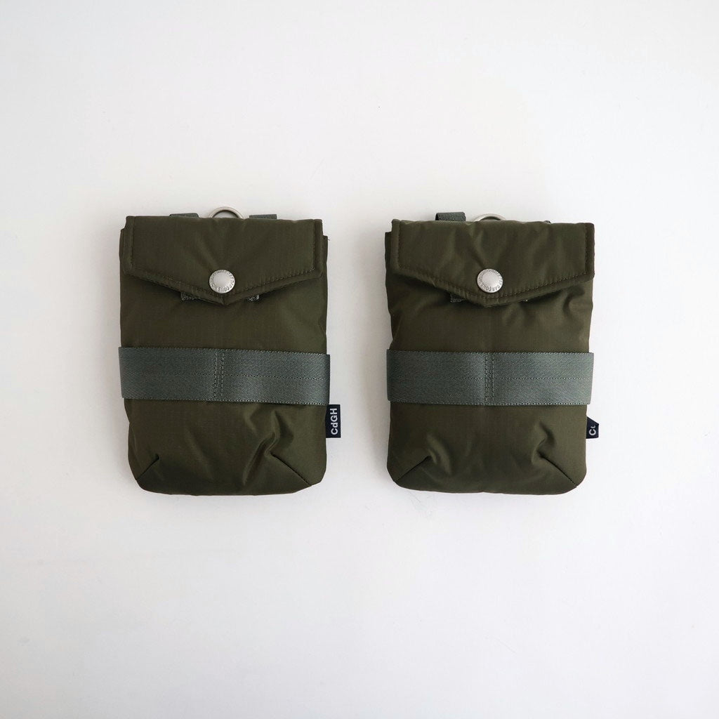 ナイロンツイルキルト 2WAY トートバッグ #KHAKI [HR-K206-051]