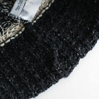Vanda Knit Hat #Black Mix [N-1505]