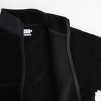 Wool Boa Zip-Up Blouson #BLACK [GU253-30474]