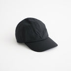 WASHABLE TWILL STANDARD CAP #BLACK [NO.301366]