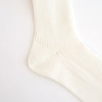 COTTON LOW GAUGE SOCKS #WHITE [A26SS03SX-W]